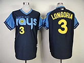 Tampa Bay Rays #3 Evan Longoria Navy Blue 1970 Mitchell And Ness Throwback Stitched MLB Jersey Sanguo,baseball caps,new era cap wholesale,wholesale hats